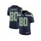 Men's Nike Seattle Seahawks #80 Steve Largent Vapor Untouchable Limited Steel Blue Team Color NFL Jersey