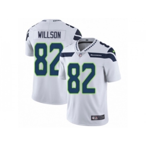 Men's Nike Seattle Seahawks #82 Luke Willson Vapor Untouchable Limited White NFL Jersey