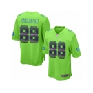 Men's Nike Seattle Seahawks #88 Jimmy Graham Limited Green Strobe NFL Jersey