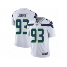 Men's Nike Seattle Seahawks #93 Nazair Jones Vapor Untouchable Limited White NFL Jersey