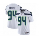 Men's Nike Seattle Seahawks #94 Rasheem Green White Vapor Untouchable Limited Player NFL Jersey