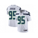 Men's Nike Seattle Seahawks #95 Dion Jordan Vapor Untouchable Limited White NFL Jersey