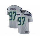 Men's Nike Seattle Seahawks #97 Patrick Kerney Vapor Untouchable Limited Grey Alternate NFL Jersey