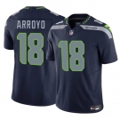 Men's Seattle Seahawks #18 Elijah Arroyo Navy 2025 Draft F.U.S.E. Vapor Limited Football Stitched Jersey