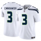 Men's Seattle Seahawks #3 Nick Emmanwori White 2025 F.U.S.E. Vapor Untouchable Limited Football Stitched Jersey