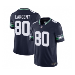 Men's Seattle Seahawks #80 Steve Largent 2023 F.U.S.E. Navy Limited Football Stitched Jersey