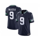 Men's Seattle Seahawks #9 Kenneth Walker III 2023 F.U.S.E. Navy Limited Football Stitched Jersey