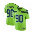 Men's Seattle Seahawks #90 Jadeveon Clowney Limited Green Rush Vapor Untouchable Football Jersey