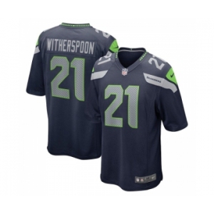 Nike Seattle Seahawks #21 Devon Witherspoon Navy 2023 NFL Draft Vapor Limited Jersey