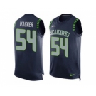 Nike Seattle Seahawks #54 Bobby Wagner Steel Blue Team Color Men's Stitched NFL Limited Tank Top Jersey