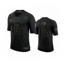 Seattle Seahawks #12 Fan Black 2020 Salute to Service Limited Jersey
