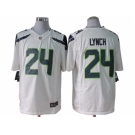 nike nfl jerseys seattle seahawks #24 marshawn lynch white[nike limited]