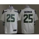 nike nfl jerseys seattle seahawks #25 sherman white[nike limited]