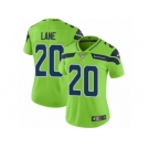 Women Nike Seattle Seahawks #20 Jeremy Lane Vapor Untouchable Limited Green NFL Jersey