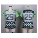 Women Nike Seattle Seahawks #25 sherman jerseys[Style Noble Fashion]