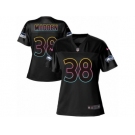 Women Nike Seattle Seahawks #38 Tre Madden Game Black Fashion NFL Jersey