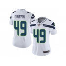 Women Nike Seattle Seahawks #49 Shaquem Griffin White Stitched NFL Vapor Untouchable Limited Jersey