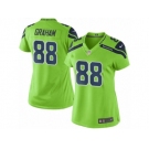 Women Nike Seattle Seahawks #88 Jimmy Graham Limited Green Rush NFL Jerseys