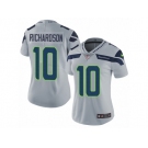 Women's Nike Seattle Seahawks #10 Paul Richardson Vapor Untouchable Limited Grey Alternate NFL Jersey