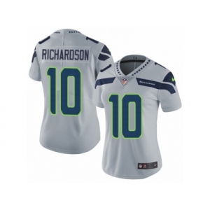 Women's Nike Seattle Seahawks #10 Paul Richardson Vapor Untouchable Limited Grey Alternate NFL Jersey