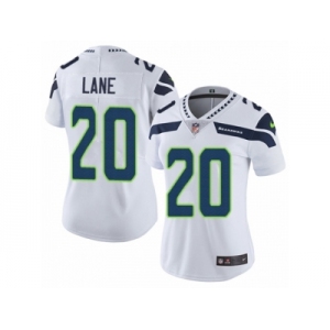 Women's Nike Seattle Seahawks #20 Jeremy Lane Vapor Untouchable Limited White NFL Jersey