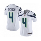 Women's Nike Seattle Seahawks #4 Michael Dickson White Vapor Untouchable Elite Player NFL Jersey