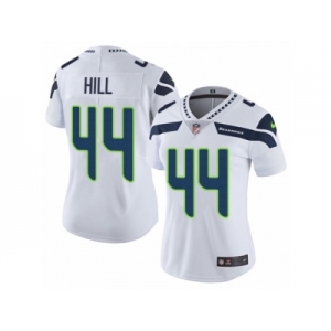 Women's Nike Seattle Seahawks #44 Delano Hill Vapor Untouchable Limited White NFL Jersey