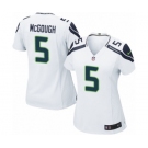 Women's Nike Seattle Seahawks #5 Alex McGough Game White NFL Jersey