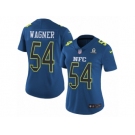 Women's Nike Seattle Seahawks #54 Bobby Wagner Limited Blue 2017 Pro Bowl NFL Jersey