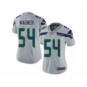 Women's Nike Seattle Seahawks #54 Bobby Wagner Vapor Untouchable Limited Grey Alternate NFL Jersey