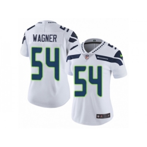 Women's Nike Seattle Seahawks #54 Bobby Wagner Vapor Untouchable Limited White NFL Jersey