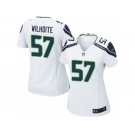 Women's Nike Seattle Seahawks #57 Michael Wilhoite Limited White NFL Jerse