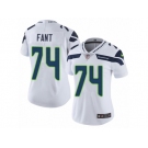 Women's Nike Seattle Seahawks #74 George Fant Vapor Untouchable Limited White NFL Jersey