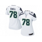 Women's Nike Seattle Seahawks #78 Bradley Sowell Limited White NFL Jersey