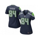 Women's Nike Seattle Seahawks #84 Amara Darboh Game Steel Blue Team Color NFL Jersey