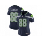 Women's Nike Seattle Seahawks #88 Jimmy Graham Vapor Untouchable Limited Steel Blue Team Color NFL Jersey