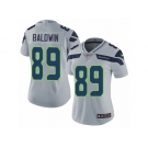 Women's Nike Seattle Seahawks #89 Doug Baldwin Vapor Untouchable Limited Grey Alternate NFL Jersey