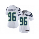 Women's Nike Seattle Seahawks #96 Cortez Kennedy Vapor Untouchable Limited White NFL Jersey