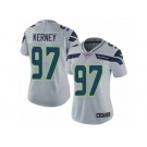 Women's Nike Seattle Seahawks #97 Patrick Kerney Vapor Untouchable Limited Grey Alternate NFL Jersey