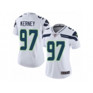 Women's Nike Seattle Seahawks #97 Patrick Kerney Vapor Untouchable Limited White NFL Jersey