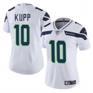 Women's Seattle Seahawks #10 Cooper Kupp White 2025 Vapor Limited Football Stitched Jersey