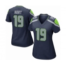 Women's Seattle Seahawks #19 Penny Hart Nike Navy Blue Game Jersey