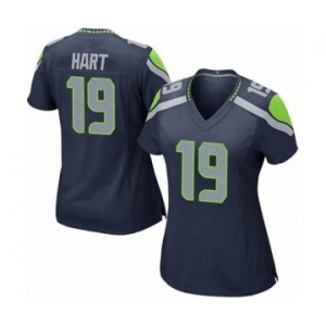 Women's Seattle Seahawks #19 Penny Hart Nike Navy Blue Game Jersey