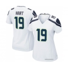 Women's Seattle Seahawks #19 Penny Hart Nike White Game Jersey