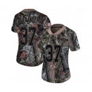 Women's Seattle Seahawks #37 Shaun Alexander Limited Camo Rush Realtree Football Jersey