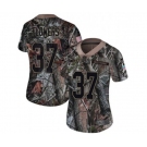 Women's Seattle Seahawks #37 Tre Flowers Limited Camo Rush Realtree Football Jersey