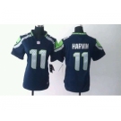 nike women nfl jerseys seattle seahawks #11 harvin blue[nike]