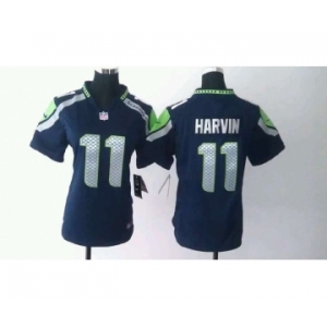 nike women nfl jerseys seattle seahawks #11 harvin blue[nike]