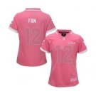 nike women nfl jerseys seattle seahawks #12 fan pink[nike 2015]