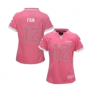 nike women nfl jerseys seattle seahawks #12 fan pink[nike 2015]